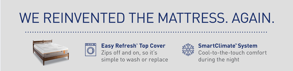 Tempurpedic reinvented mattress
